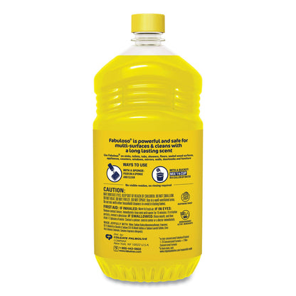 Fabuloso Multi-Use Cleaner, Refreshing Lemon Scent, 56 oz Bottle, 6/Carton (CPCMX06157CT)