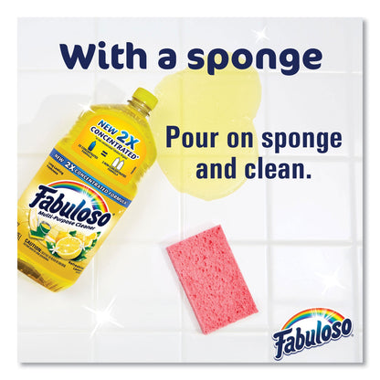 Fabuloso Multi-Use Cleaner, Refreshing Lemon Scent, 56 oz Bottle, 6/Carton (CPCMX06157CT)