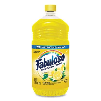 Fabuloso Multi-Use Cleaner, Refreshing Lemon Scent, 56 oz Bottle, 6/Carton (CPCMX06157CT)