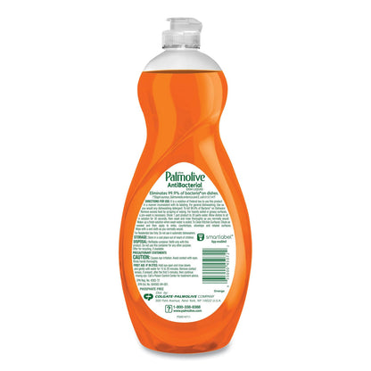 Palmolive Ultra Antibacterial Dishwashing Liquid, Orange Scent, 32.5 oz Bottle, 9/Carton (CPCUS04274CT)