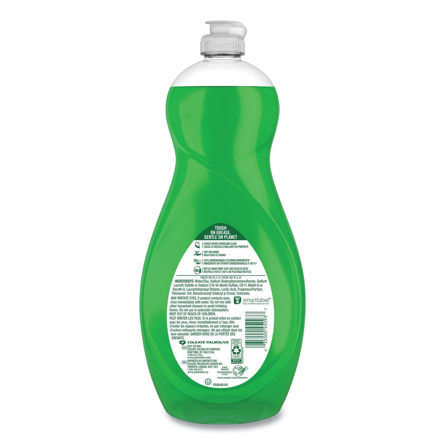 Palmolive Dishwashing Liquid, Green Scent, 32.5 oz Bottle, 9/Carton (CPCUS04282CT)