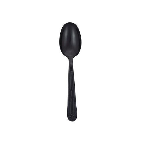 Safety Zone® Teaspoon Heavyweight Polypro Ebony, Case of 1000 (SZNCPPHWTSBKE1)