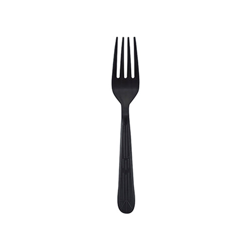 Safety Zone® Fork Heavyweight Polysty Ebony, Case of 1000 (SZNCPSHWFKBKE1)