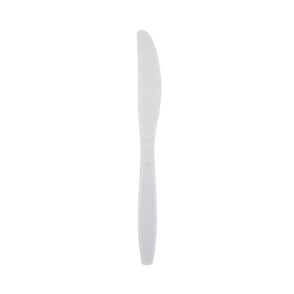 Safety Zone® Knife Heavyweight Polysty White, Case of 1000 (SZNCPSHWKNBKW1)
