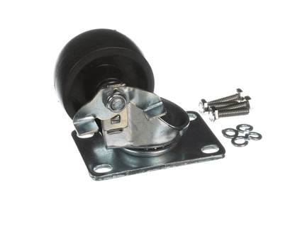 Cres Cor 0569310Bk Caster 2-1/2D, Plate, Polyolefin (CRE0569310BK)