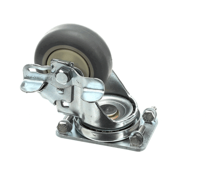 Cres Cor 0569313Bk Caster Kit, 3" Dia, Plate (CRE0569313BK)