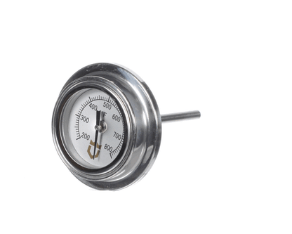 Crown Verity Zcv-2005-4 Thermometer 4 Inch, 800 Deg., Bi-Metal - (CRNVZCV-2005-4)