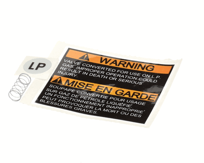 Carrier HVAC Ef39Zw023 Natural To Lp Gas Valve Conversion Kit (CRREF39ZW023)