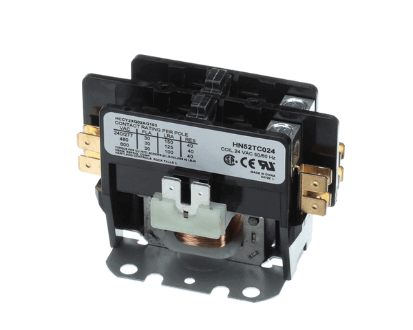 Carrier Hvac HN52TC024 Contactor, 2 Pole, 24VAC 50/60HZ Coil, 30FLA, 40RES (CRRHN52TC024)