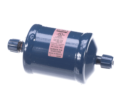 Carrier Hvac CRRKH43LG093 Drier, Liquid Line, 3/8 inches ODF Inlet x 3/8 inches ODF Outlet replacement mpn (CRRKH43LG093)