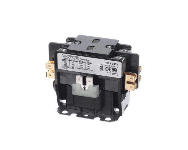 Carrier HVAC P282-0421 2P 24V 40A Contactor (CRRP282-0421)