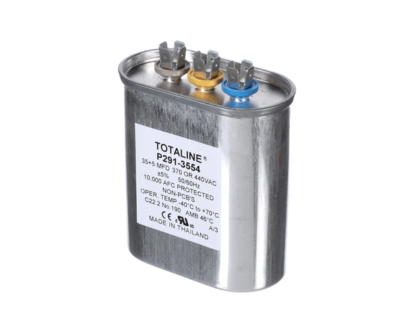Carrier HVAC P291-3554 P291-3554 Dual Capacitor 35/5 Mfd 370V (CRRP291-3554)