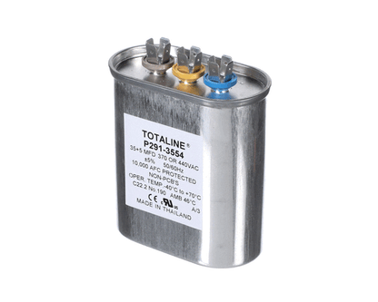 Carrier HVAC P291-3554 P291-3554 Dual Capacitor 35/5 Mfd 370V (CRRP291-3554)
