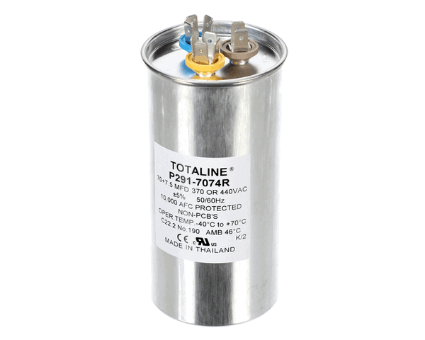 Carrier Hvac CRRP291-7074R Run Capacitor 70 + 7.5MFD (CRRP291-7074R)