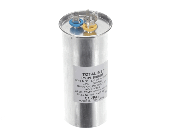 Carrier HVAC P291-8054R Run Cap Rnd 440V 80/5 Mfd (CRRP291-8054R)
