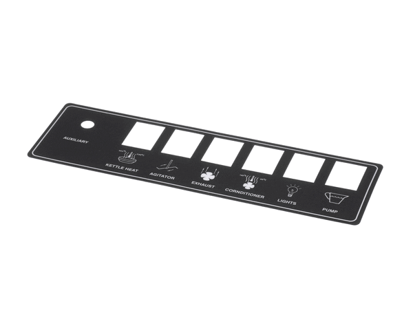 Cretors 5186 Decal-Switchplate-Dip-Rocker S (CRT5186)