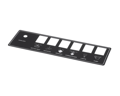 Cretors 5186 Decal-Switchplate-Dip-Rocker S (CRT5186)