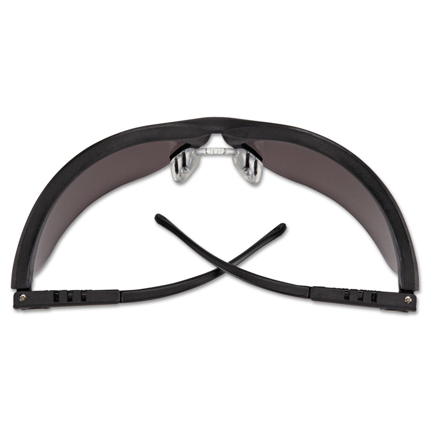 MCR Safety Klondike Safety Glasses, Matte Black Frame, Gray Lens (CRWKD112BX)