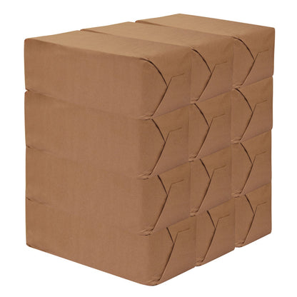 Cascades Select Full Fold II Napkins, 1-Ply, 12 x 8.5, White, 800/Pack, 12 Packs/Carton (CSDN155)