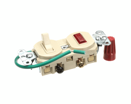 Crown Tonka 2795 Switch W/ Pilot Light 3-Way Ivory (CTO2795)