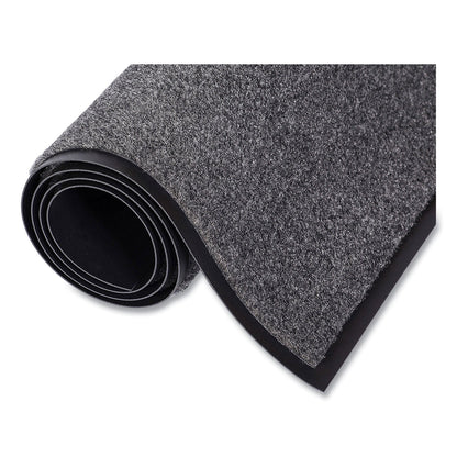 Crown EcoStep Wiper Mat, Rectangular, 48 x 96, Charcoal (CWNET0048CH)