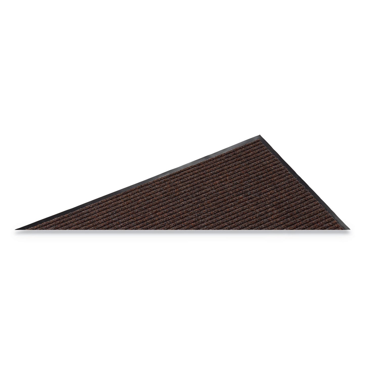 Crown Mats Needle Rib&trade; Vinyl & Polyproylene Scraper Mat, 4' x 6', Brown (CRONR46BRO)
