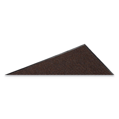 Crown Mats Needle Rib&trade; Vinyl & Polyproylene Scraper Mat, 4' x 6', Brown (CRONR46BRO)