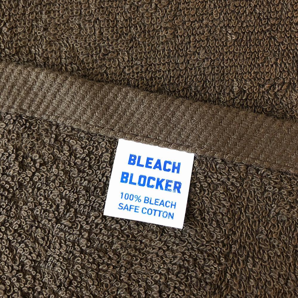 Hospeco® Cotton Salon Towel 16x28 Brown, 144/Case (HOSBB-1628-3BRN-CS)