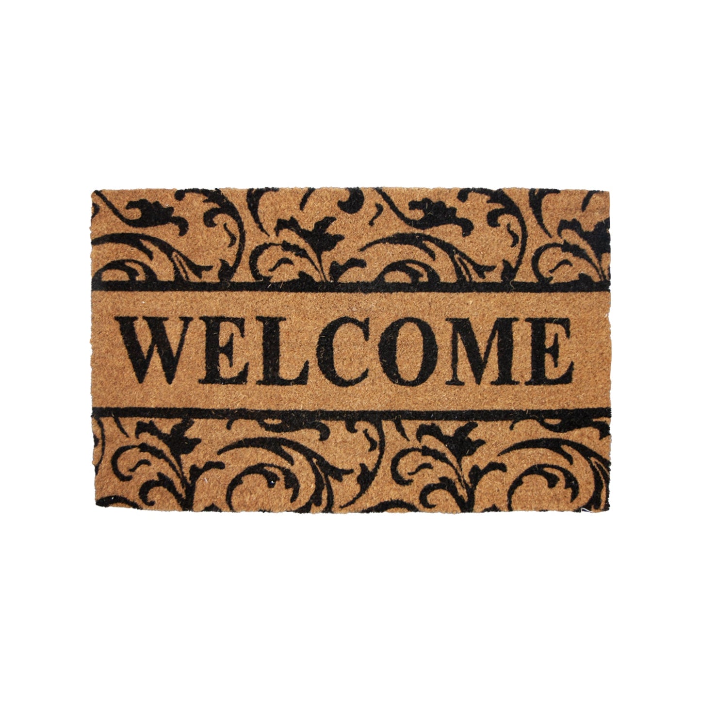 Arkwright Home® Coir Natural Printed Rug 16x24 (Hanger) Assorted, Case of 5 (COIR-16X24H-CS)