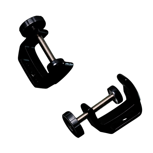 Art Noir® Art Noir Tattoo Towel Dispenser Pole Mount Clamps, Case of 24 (HOSD-2PCLAMP)