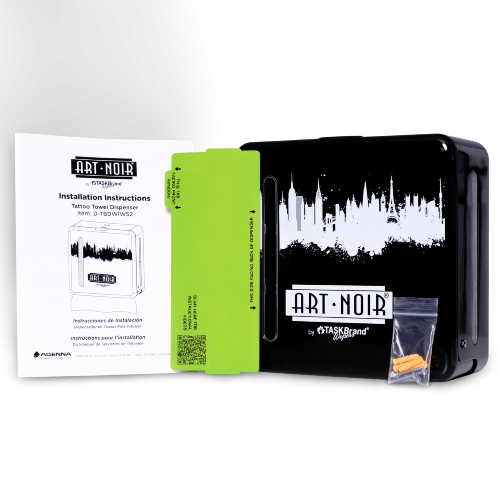 Art Noir® Dry Wiper Interfold Wall Dispenser Smoke, 1 Each (HOSD-TBDWIWS2)