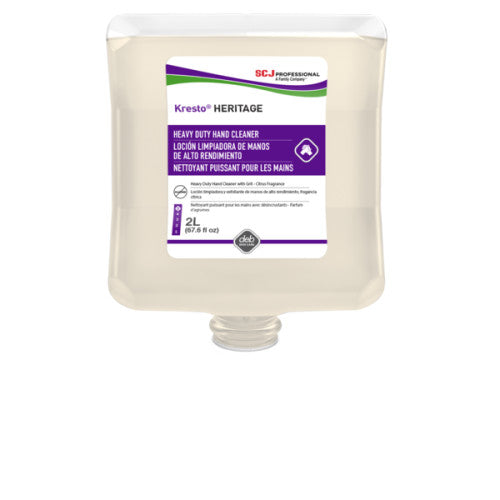 SC Johnson Professional® Kresto® Heritage Industrial Hand Cleaner, Off White, 2 Liter, Case of 4 (SJND09107)