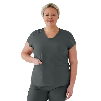 monroe-ave-womens-scrub-top-charcoal-2xl-1-ea-4805chrxxl_1