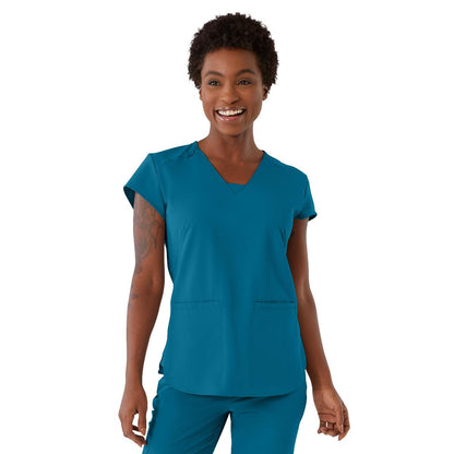 monroe-ave-womens-scrub-top-caribbean-blue-xs-1-ea-4805crbxs_1