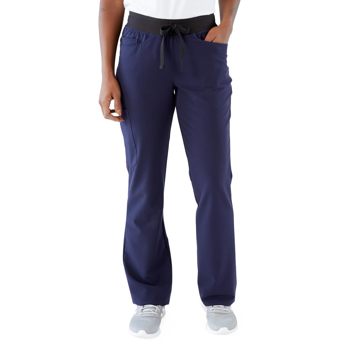 coastal-ave-modern-bootcut-7-pocket-womens-scrub-pant-navy-4xl-petite-1-ea-4912nvy4xlp_1