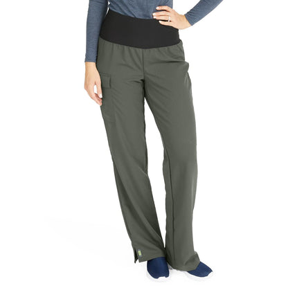 ocean-ave-womens-stretch-wide-waistband-scrub-pants-with-cargo-pocket-olive-regular-inseam-size-l-1-ea-5560olvl_1
