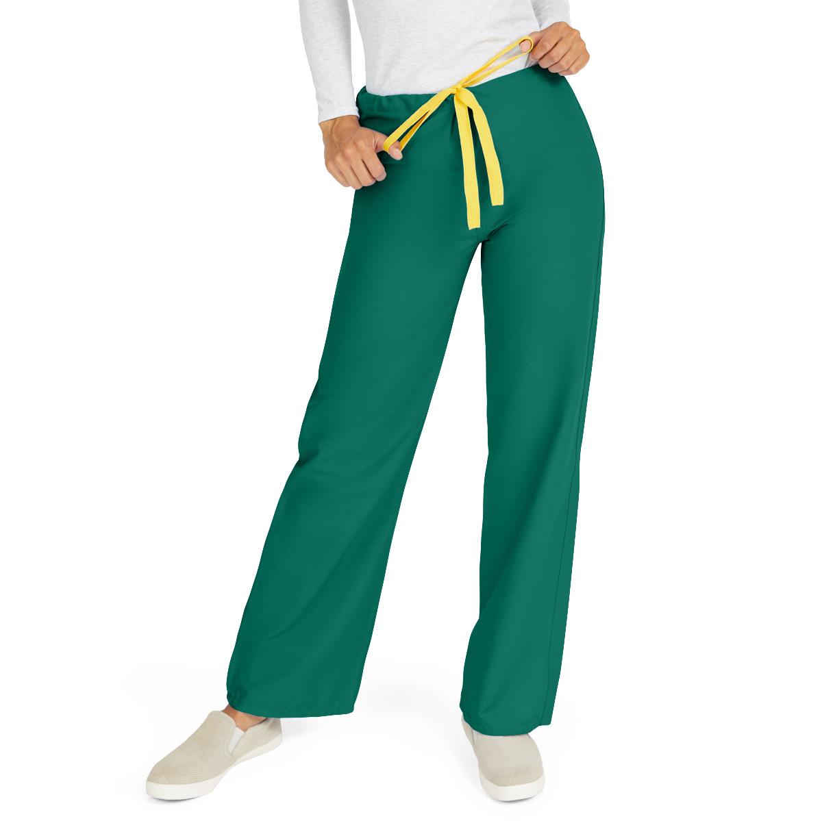 angelstat-unisex-reversible-scrub-pants-with-drawstring-waist-hunter-size-l-angelica-color-code-1-ea-600nhgl-ca_1