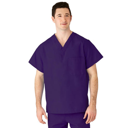 angelstat-unisex-reversible-v-neck-scrub-top-with-2-pockets-regal-purple-size-s-angelica-color-code-1-ea-610nrps-ca_1