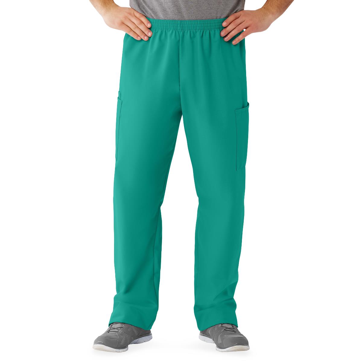 angelstat-unisex-cargo-scrub-pants-with-elastic-waist-emerald-regular-inseam-size-l-1-ea-674njtlm_1