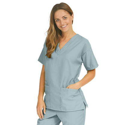 performax-womens-v-neck-2-pocket-tunic-scrub-top-size-2xl-misty-1-ea-839ntzxxl_1