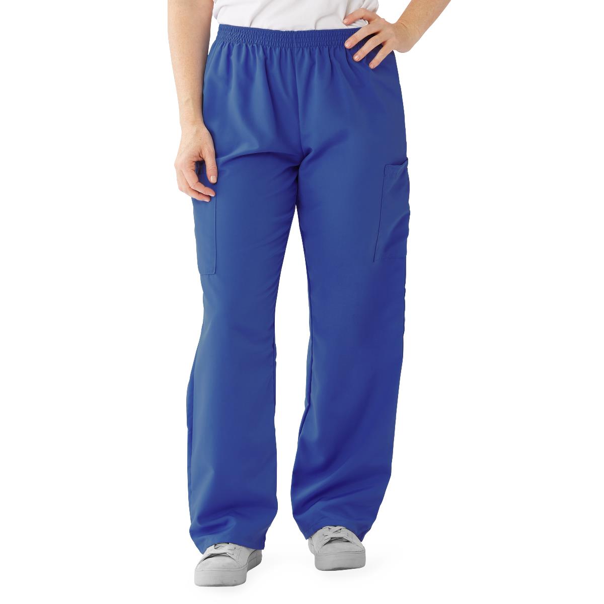 performax-unisex-elastic-waist-scrub-pants-size-l-regular-inseam-royal-blue-1-ea-850jrll_1