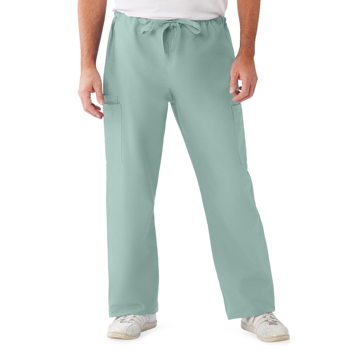 comfortease-unisex-nonreversible-drawstring-cargo-scrub-pants-with-color-coding-size-m-tall-inseam-seaspray-1-ea-950jssml-cm_1