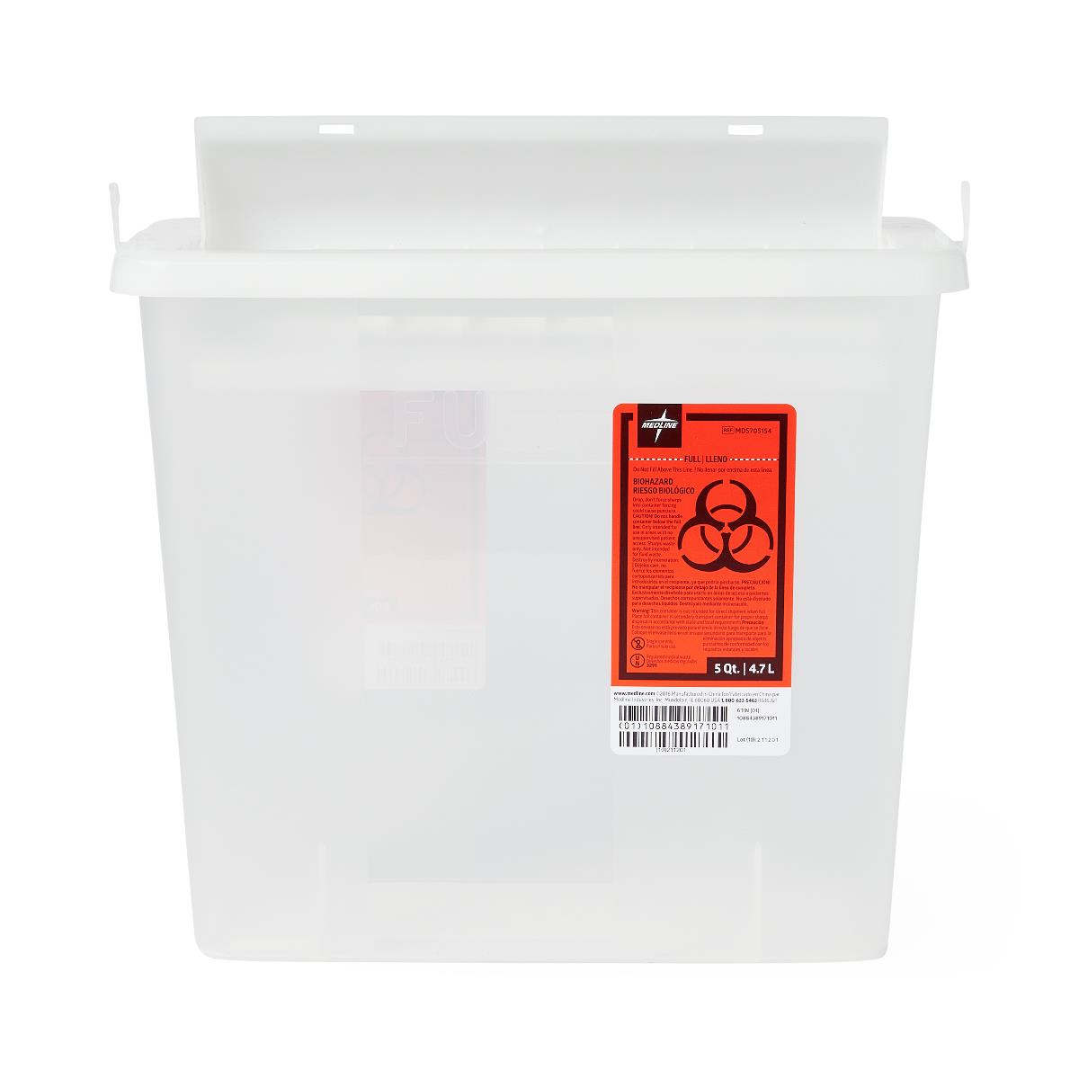 patient-room-sharps-container-with-counter-balance-lid-clear-5-qt-20-cs-mds705154_1