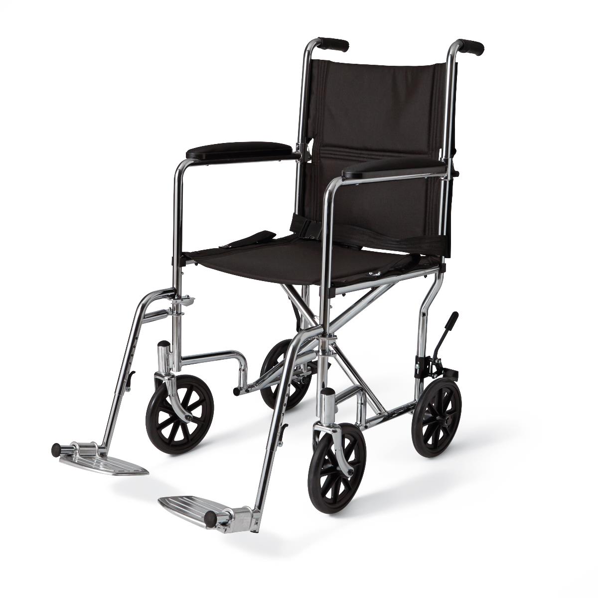 basic-steel-transport-chair-with-permanent-full-length-arms-and-swing-away-footrests-300-lb-capacity-19-wide-chrome-1-ea-mds808200_1