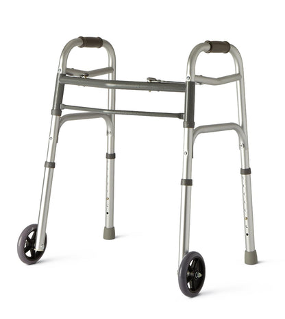 2-button-folding-aluminum-junior-walker-with-5-wheels-4-cs-mds86410jw54_1