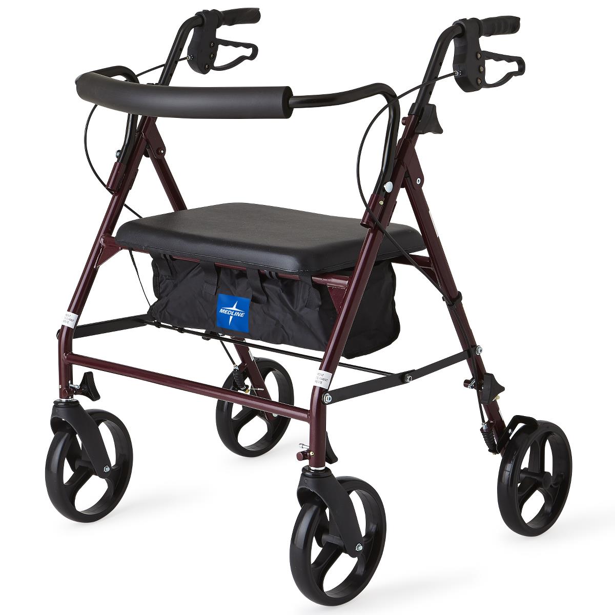 heavy-duty-steel-bariatric-rollator-with-8-wheels-burgundy-1-ea-mds86800xws_1