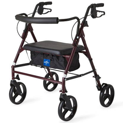 heavy-duty-steel-bariatric-rollator-with-8-wheels-burgundy-1-ea-mds86800xws_1