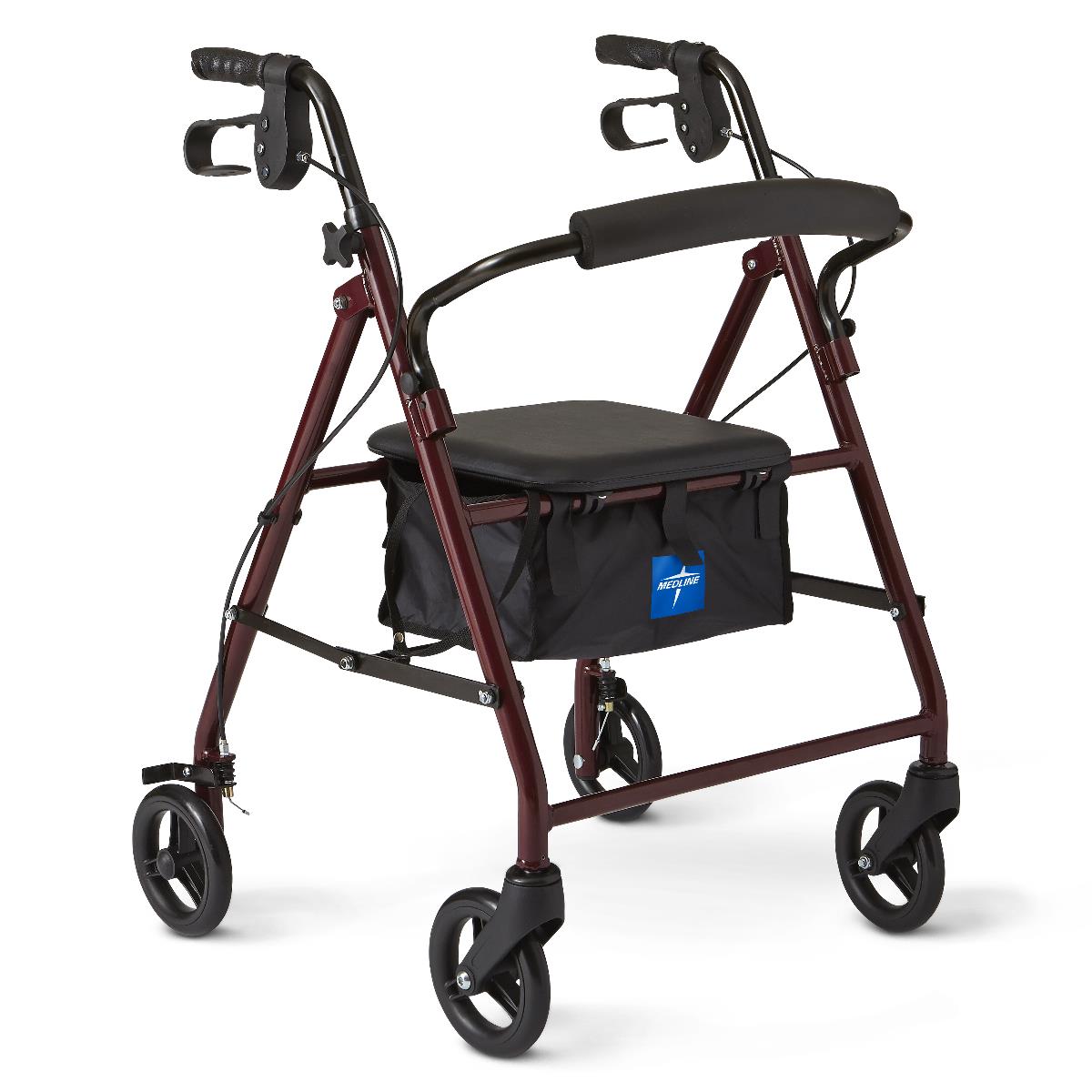 basic-rollator-with-6-wheels-burgundy-junior-1-ea-mds86850ejr_1