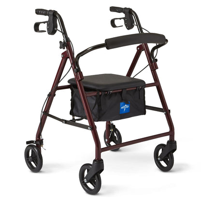 basic-rollator-with-6-wheels-burgundy-junior-1-ea-mds86850ejr_1