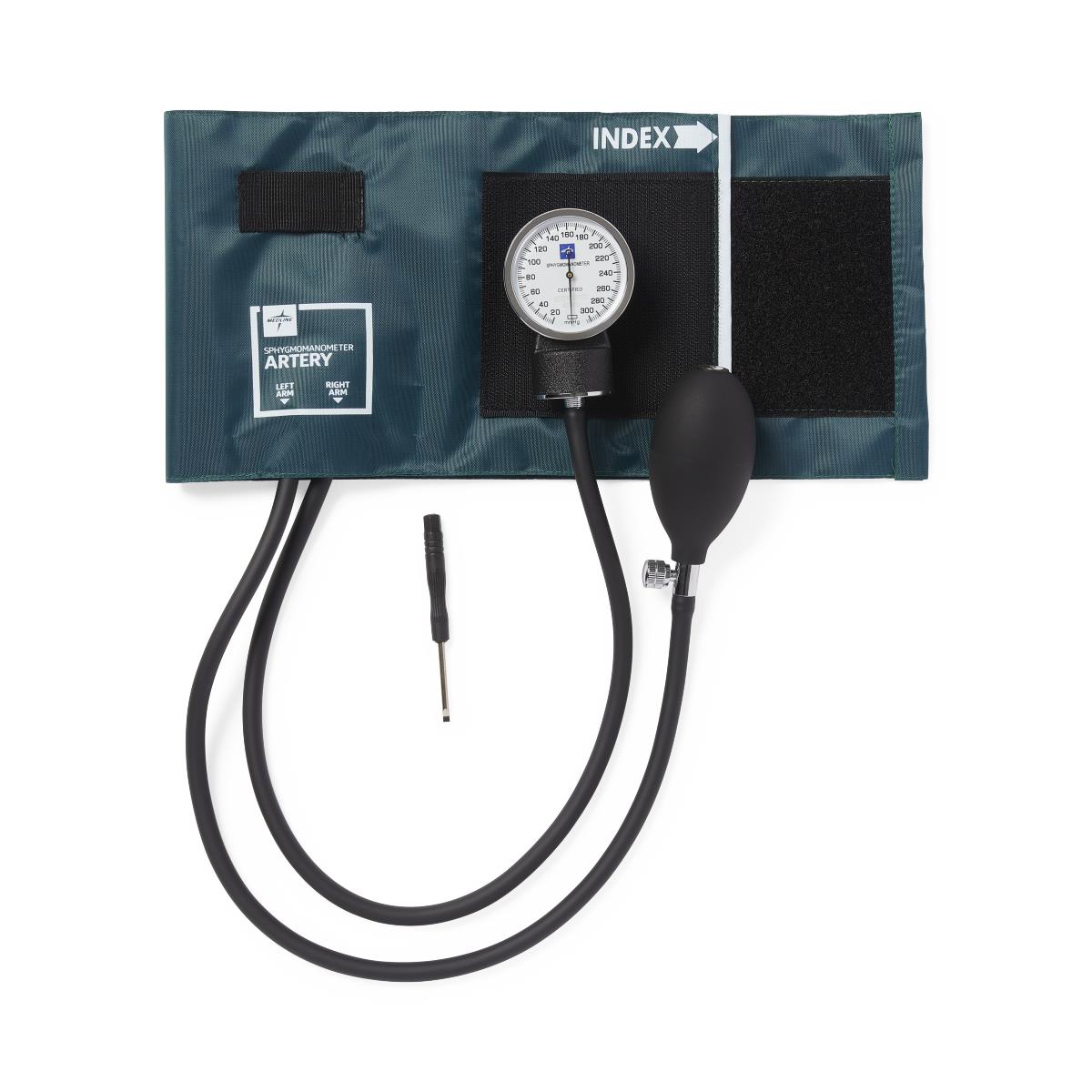 compli-mates-handheld-aneroid-sphygmomanometer-with-nylon-case-hunter-green-1-ea-mds9108_1